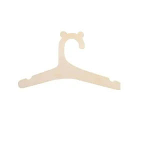10 Piece Wooden Baby Hanger Set for Nursery Decor