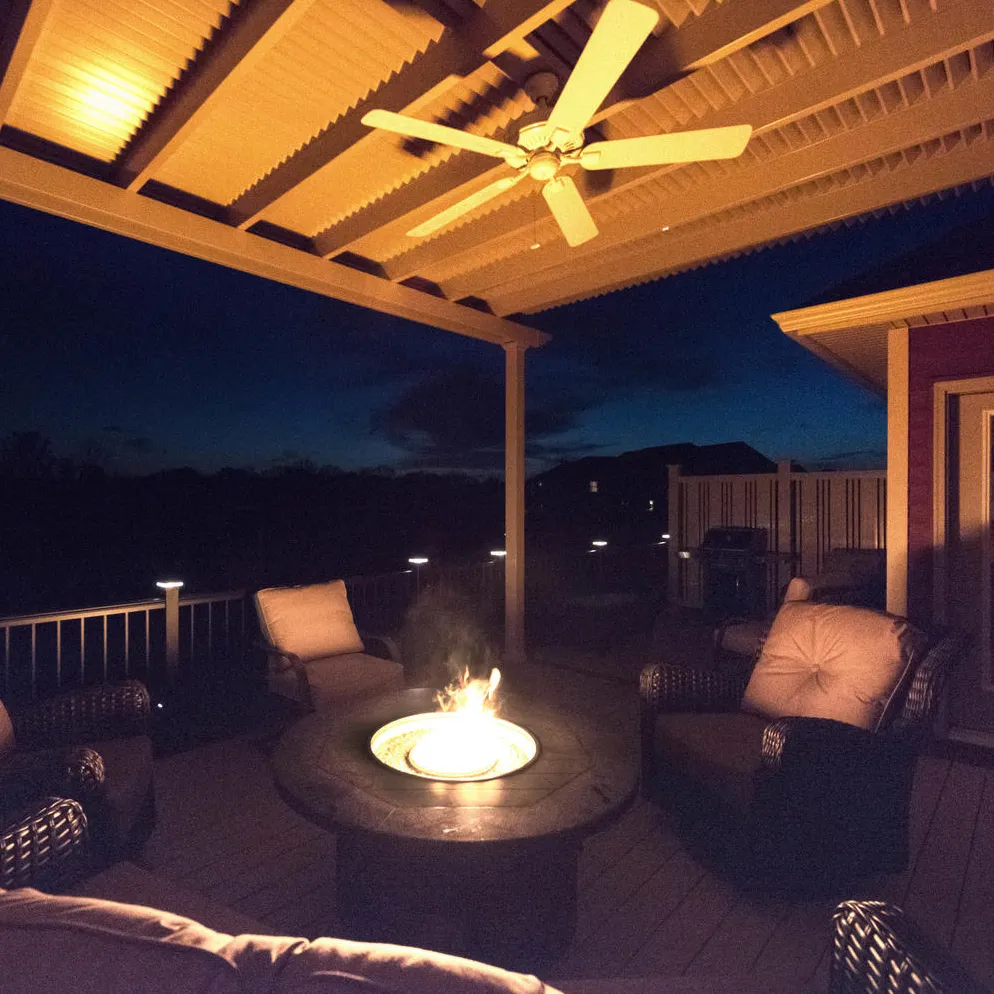 10x18 Pergola Over Concrete Patio (or Other Base) - Made in USA