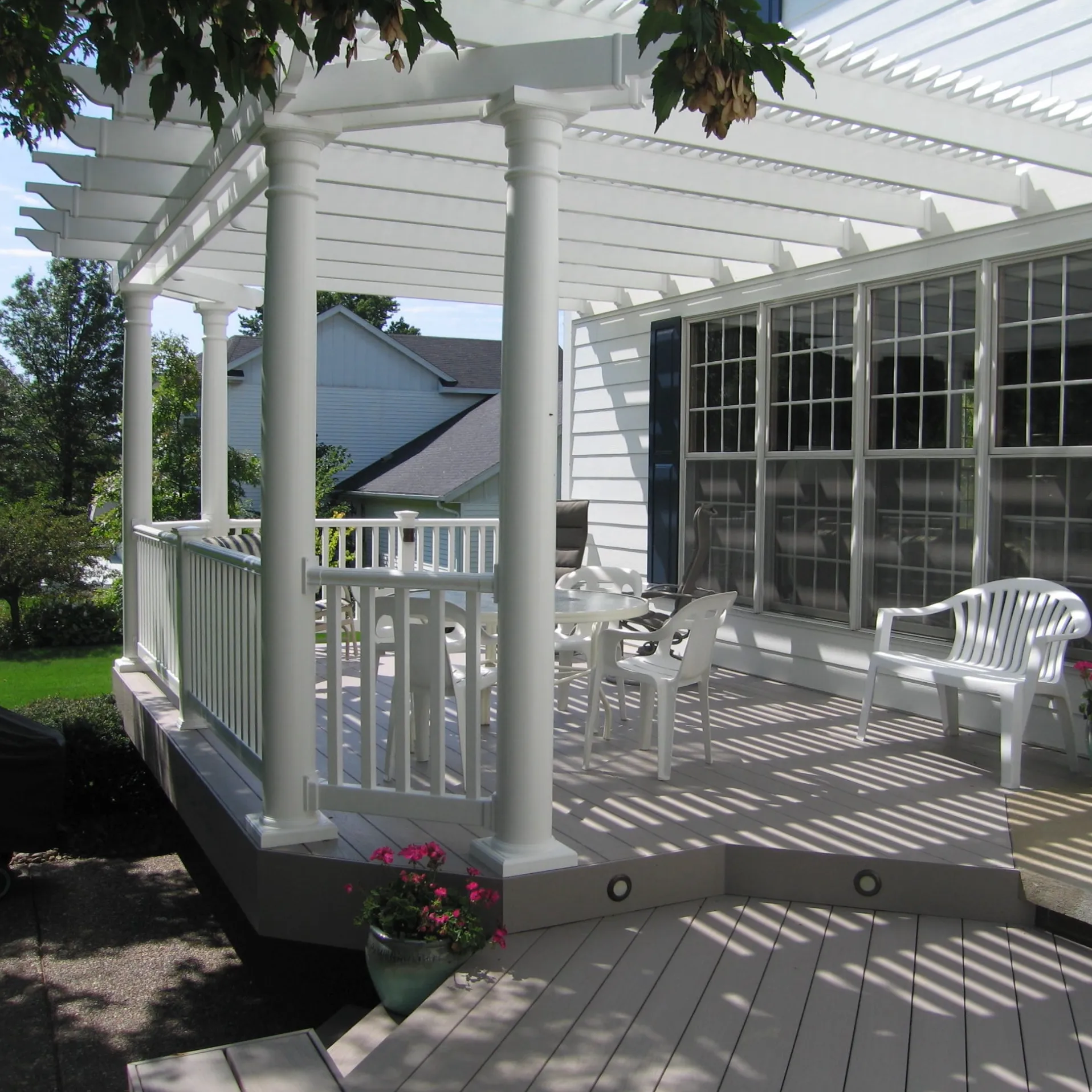 11' x 15' Custom Deck Pergola - Made in USA