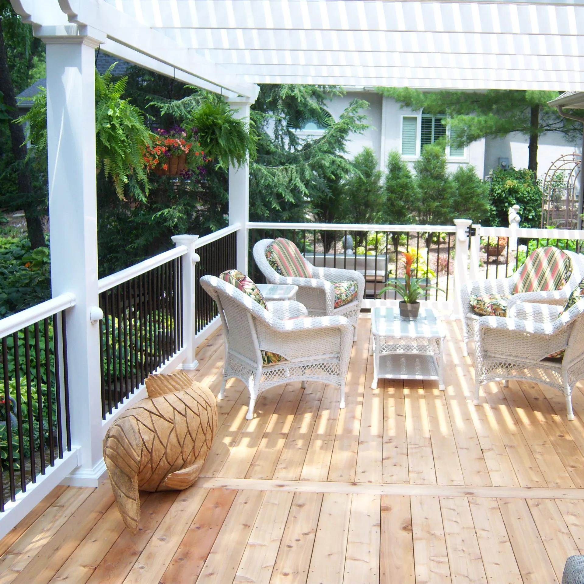 11' x 15' Custom Deck Pergola - Made in USA
