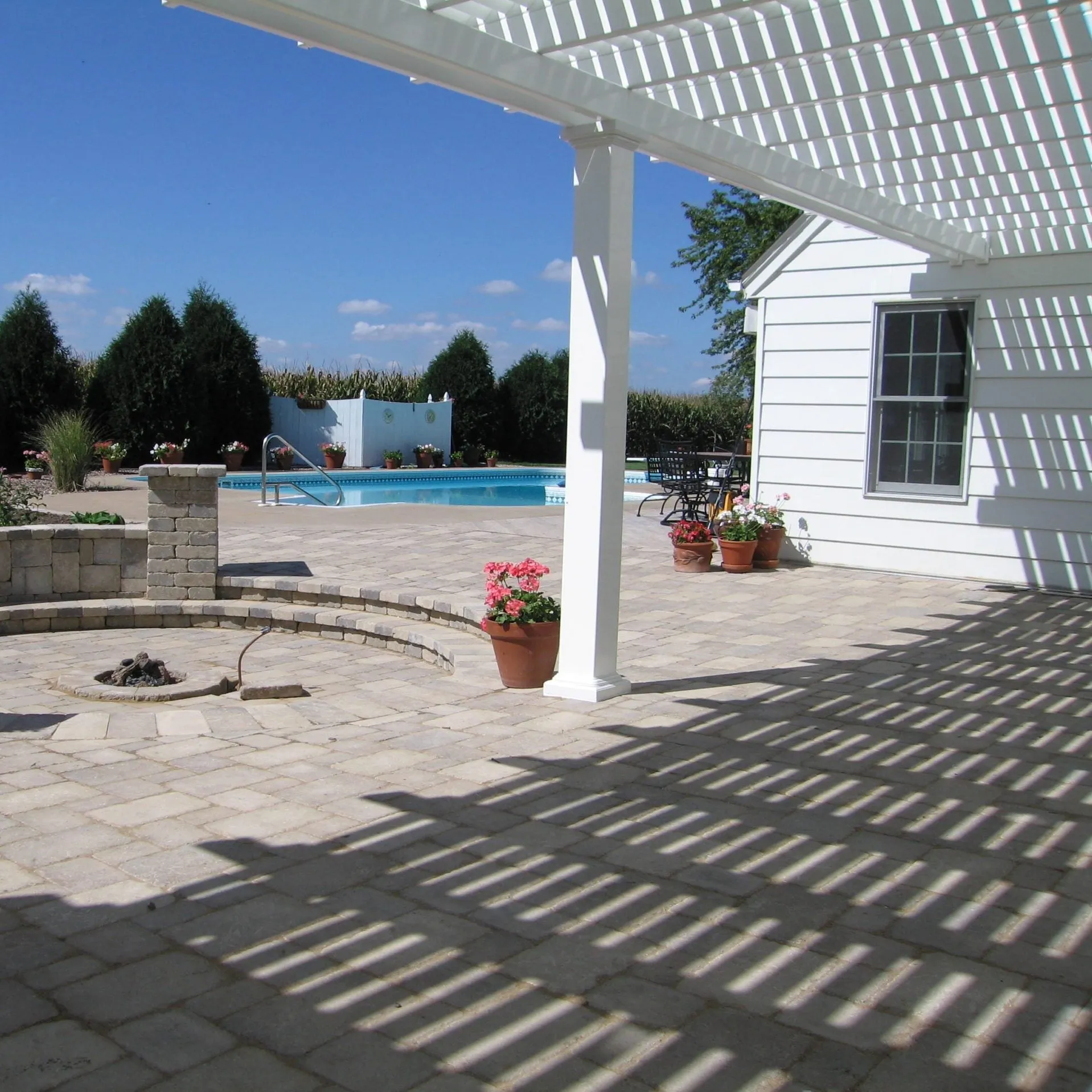 11' x 15' Custom Deck Pergola - Made in USA