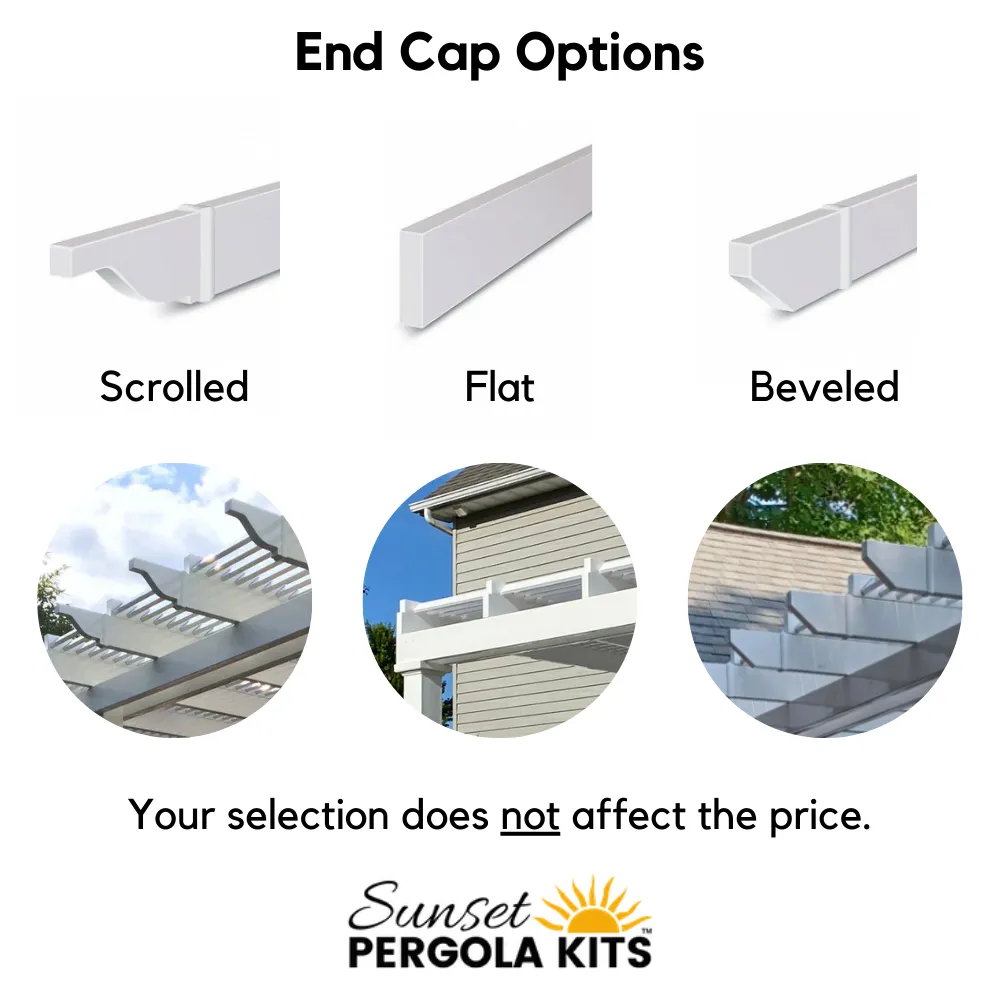 11' x 15' Custom Deck Pergola - Made in USA