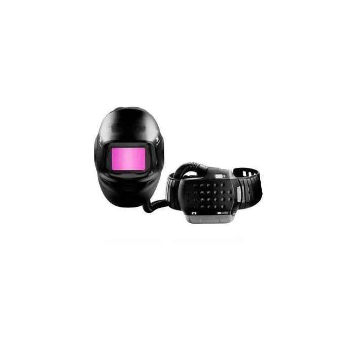 3M Speedglas 46-1101-30iVC Heavy-Duty Welding Helmet G5-01 w/ADF G5-01VC and 3M Adflo High-Altitude PAPR Assembly, Black, 1 Each