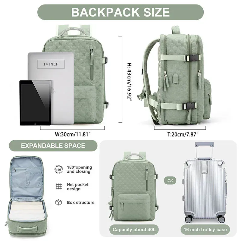 Anti Theft Laptop Backpack for Travel
