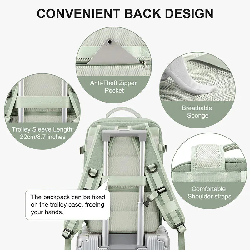 Anti Theft Laptop Backpack for Travel