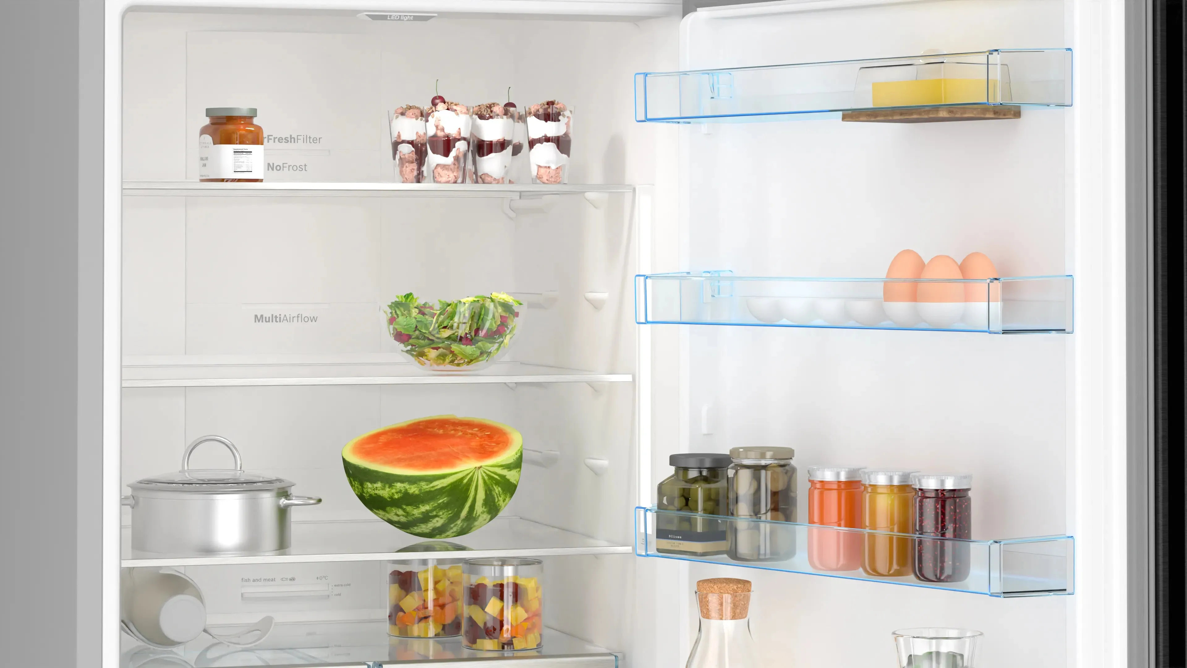 Bosch KGN56CX41I 559L Frost-Free Bottom Freezer Refrigerator | 2 Star Inverter | Black Inox | VarioInverter Compressor | 2025 Model