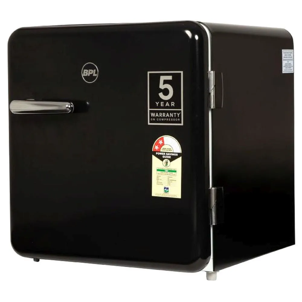 BPL BRC-0600BPBK 45 Litre 2 Star Mini Bar Refrigerator Black