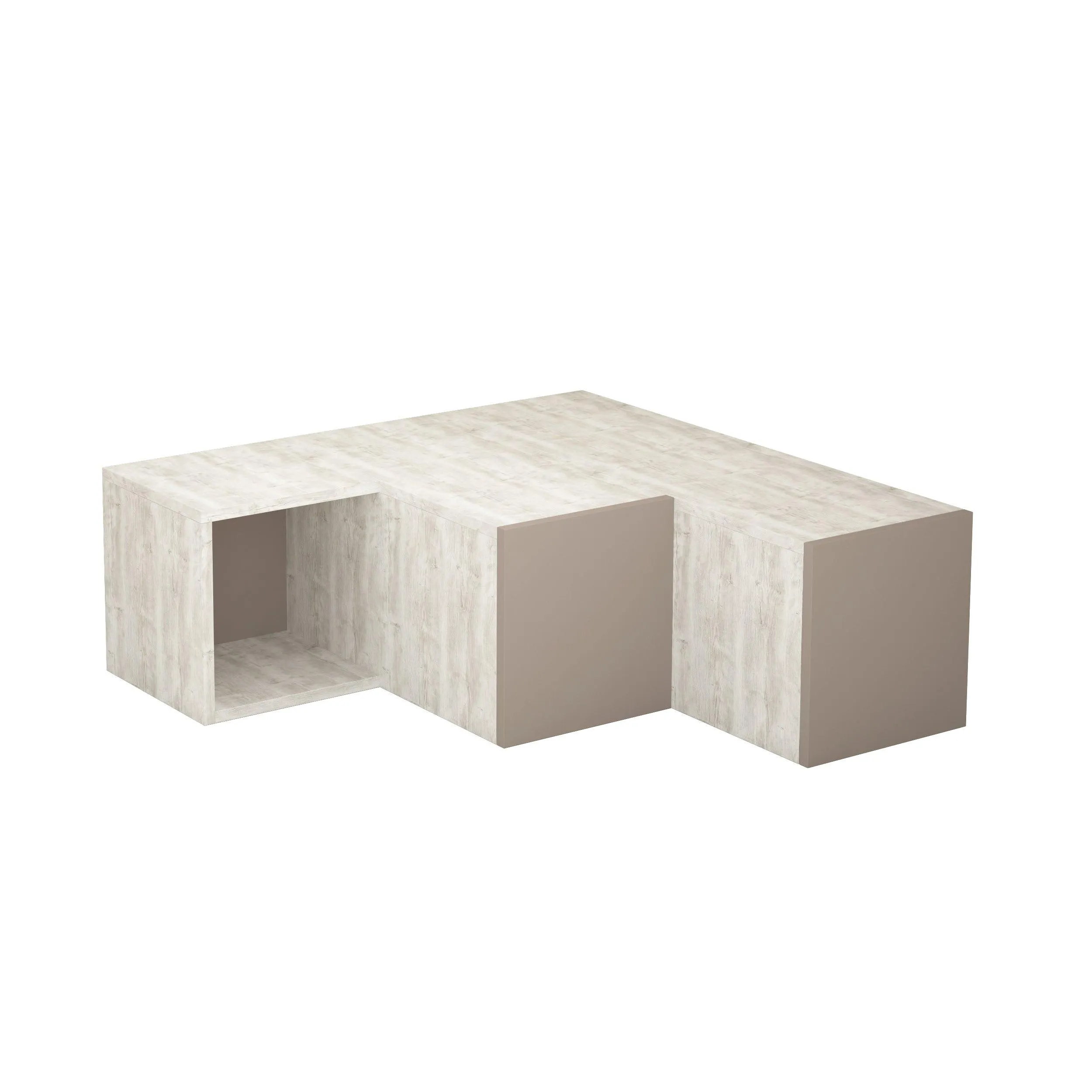 Compact Modern TV Stand Multimedia Centre With Storage Cabinet 94.2cm