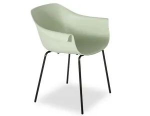 Crane Chair - Black Post - Mint Shell