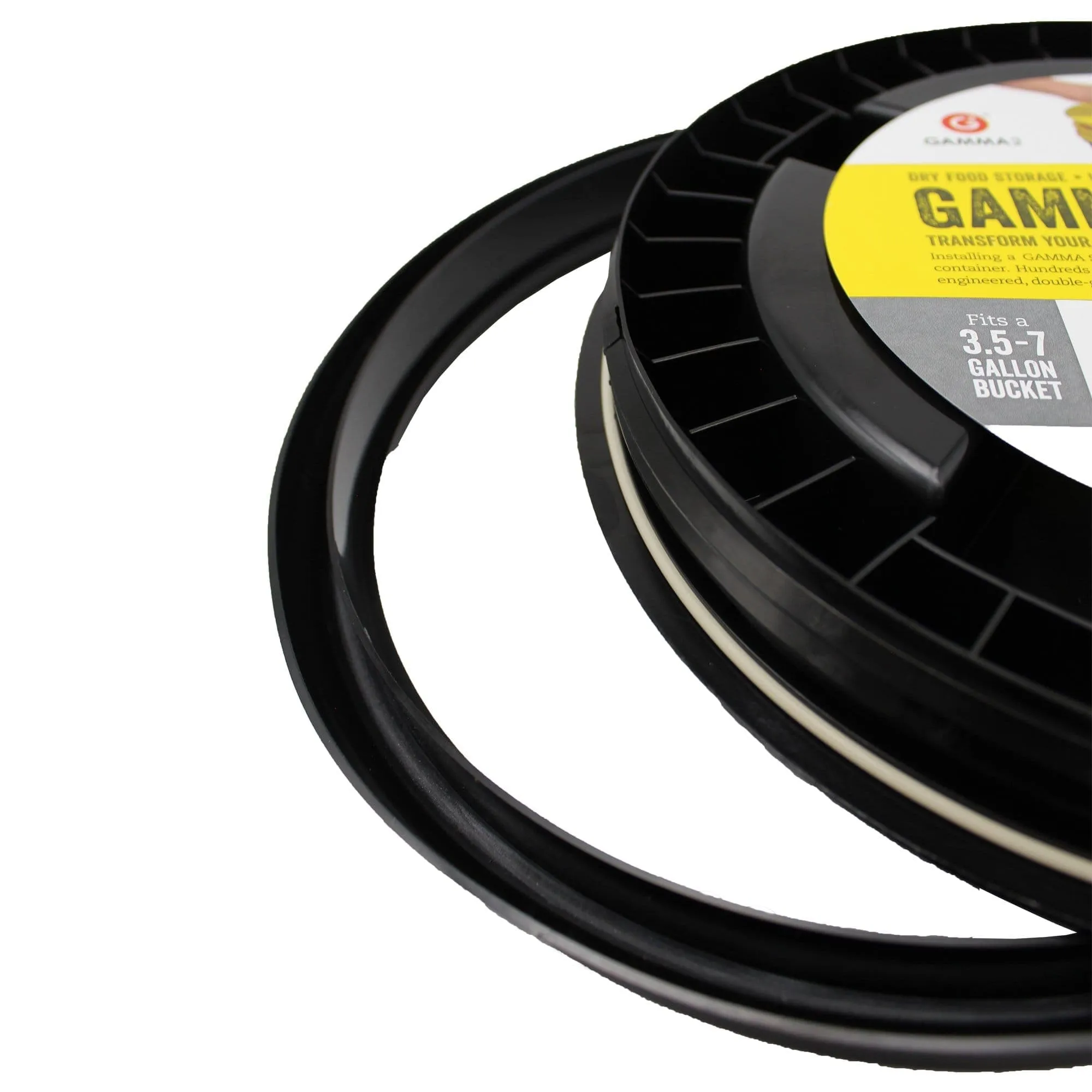 Gamma Seal Lid - Black (3.5 to 7.9 Gallon Bucket)