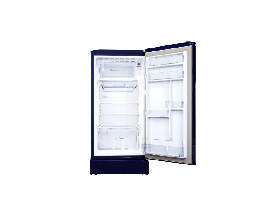 Godrej RD ERIOPLS 205A THF LF BL 180 L 1 Star Direct Cool Turbo Cooling Technology With Upto 24 Days farm Freshness Single Door Refrigerator Leafy Blue