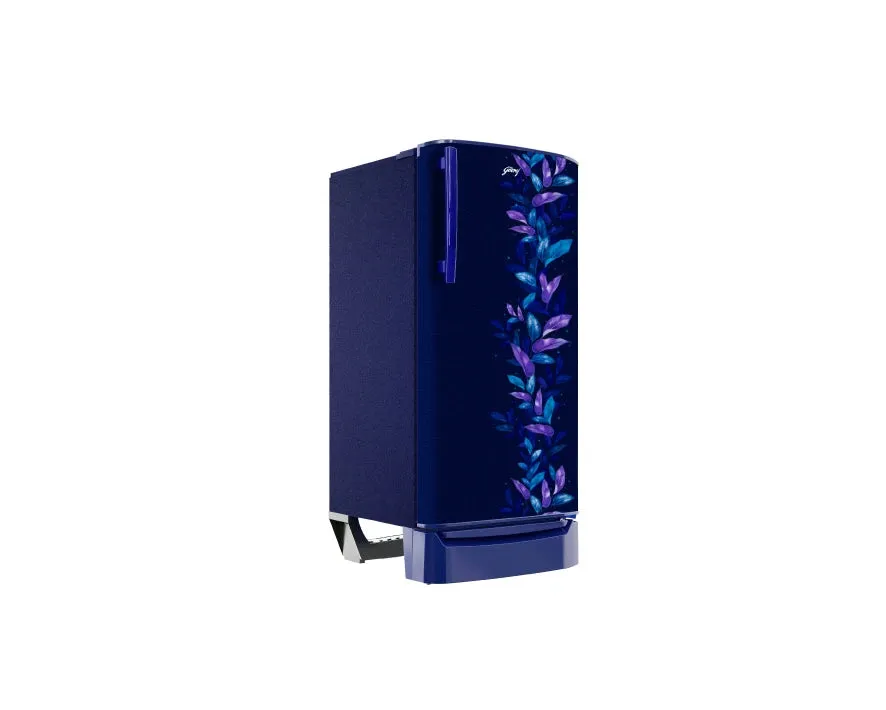 Godrej RD ERIOPLS 205A THF LF BL 180 L 1 Star Direct Cool Turbo Cooling Technology With Upto 24 Days farm Freshness Single Door Refrigerator Leafy Blue