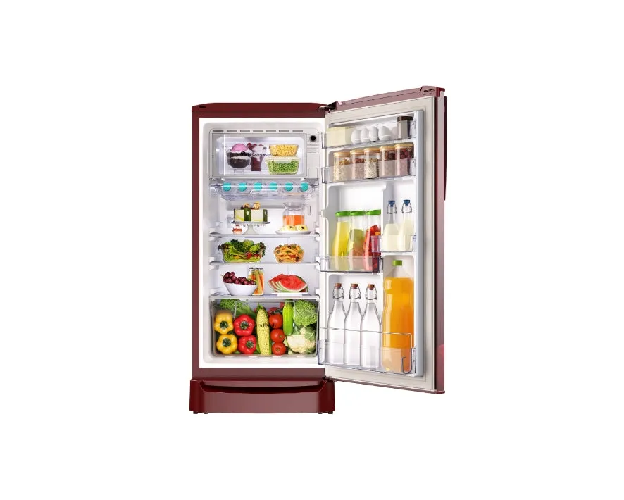 Godrej RD ERIOPLS 205A THF LF WN 180 L 1 Star Direct Cool Turbo Cooling Technology With Upto 24 Days farm Freshness Single Door Refrigerator Leafy Wine