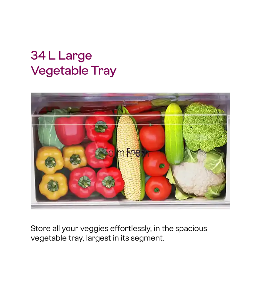 Godrej RT EONVIBE 346B RCIT MT BK 308 L 2 Star Inverter Frost-Free Double Door Refrigerator ( 4 in 1 Convertible)
