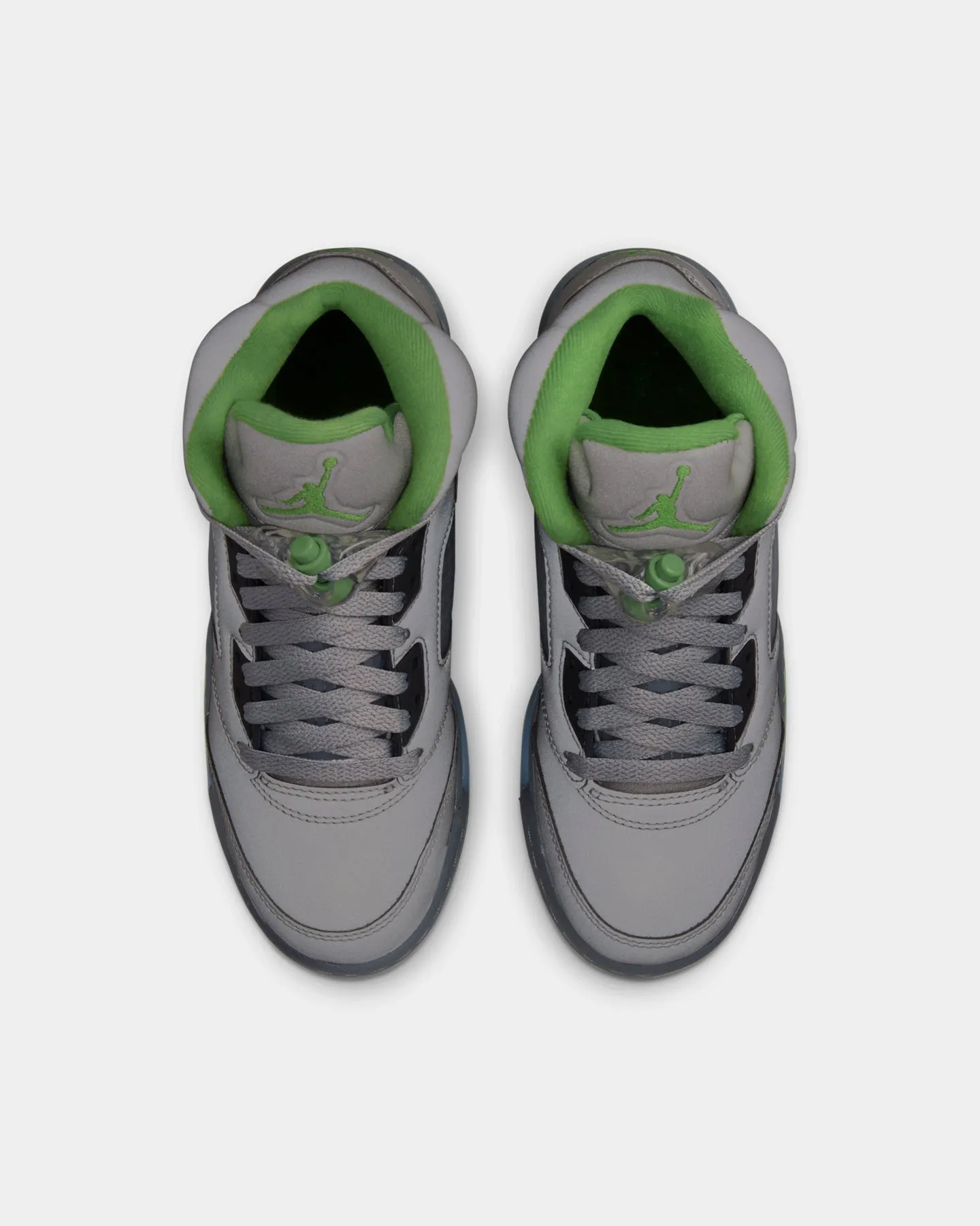 Jordan Kids' Air Jordan 5 Retro 'Green Bean' Silver/Green Bean