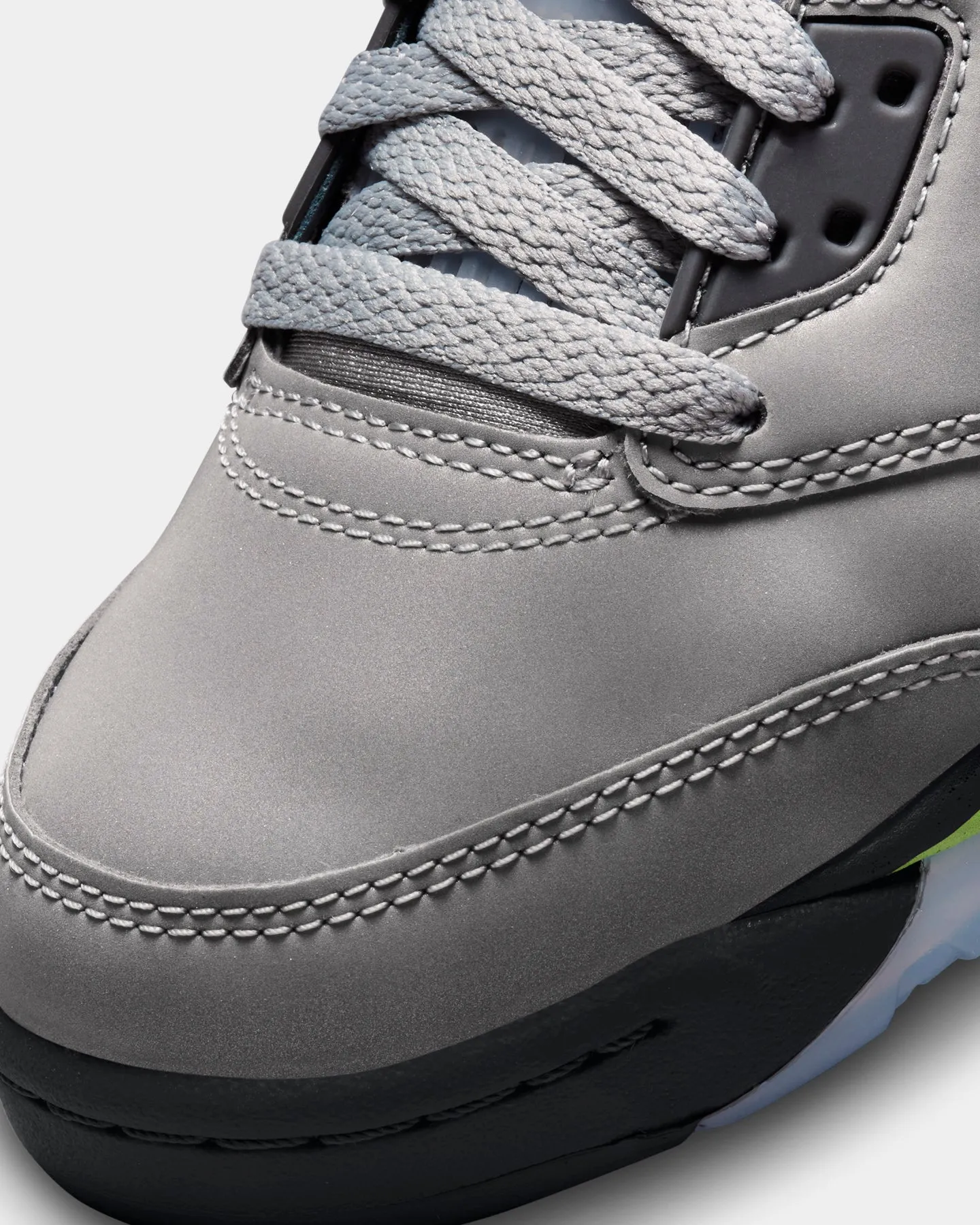 Jordan Kids' Air Jordan 5 Retro 'Green Bean' Silver/Green Bean