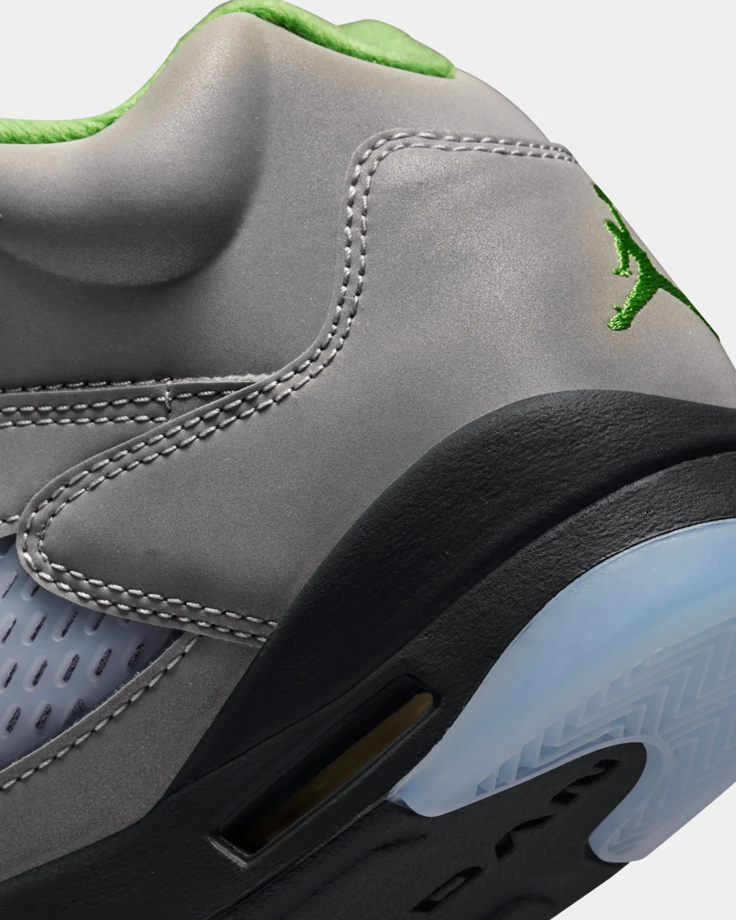 Jordan Kids' Air Jordan 5 Retro 'Green Bean' Silver/Green Bean