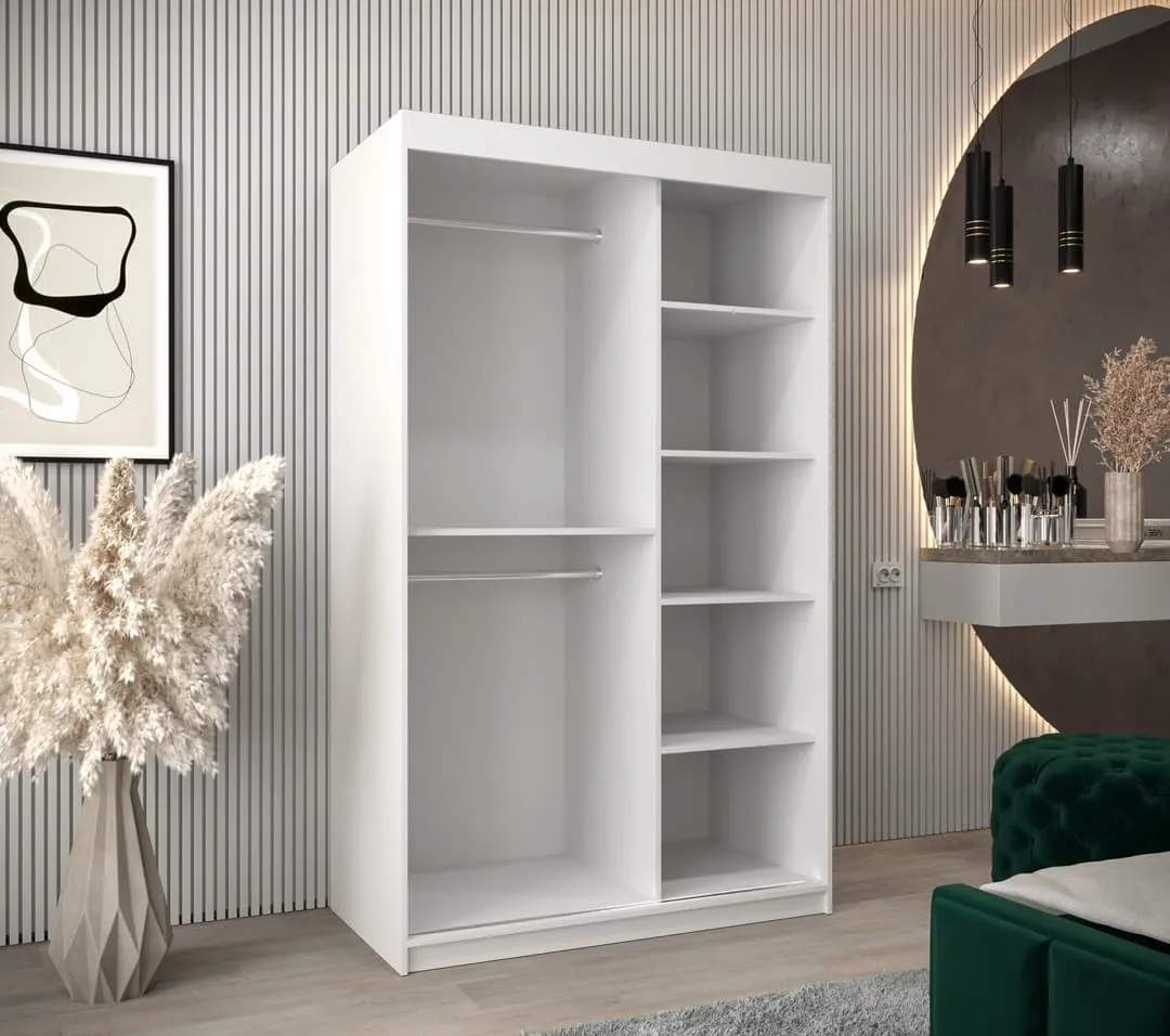 Larvik II Sliding Door Wardrobe 120cm