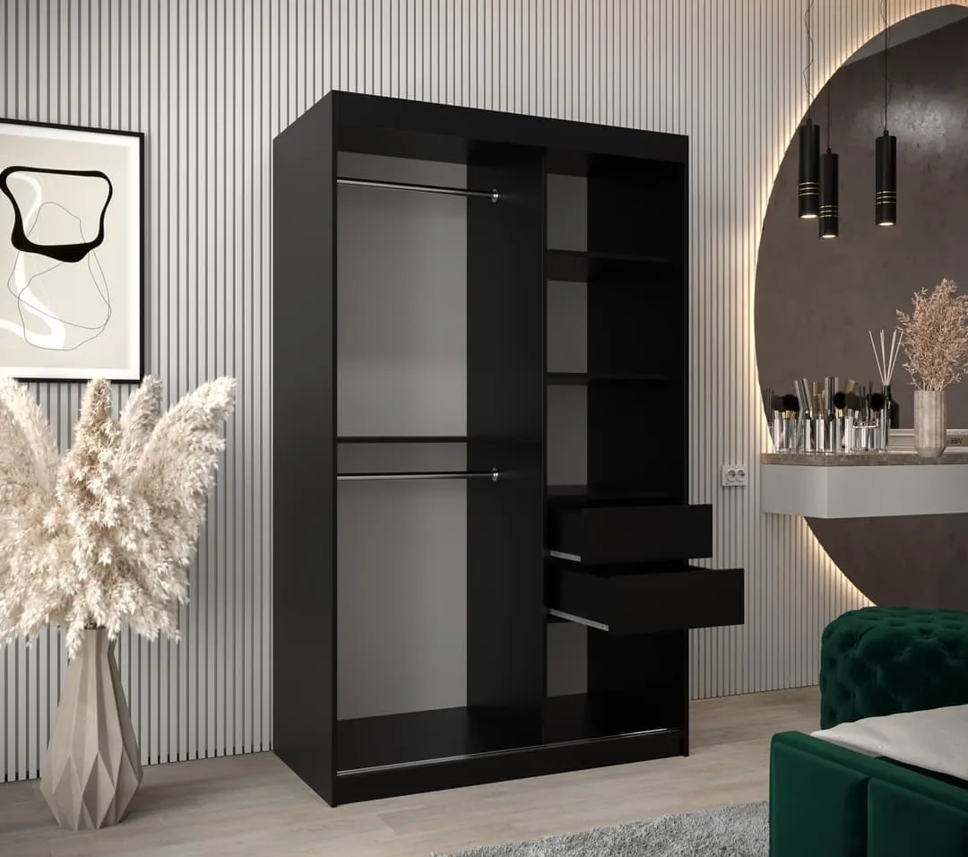 Larvik II Sliding Door Wardrobe 120cm