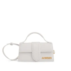 Le Bambino Mini Leather Bag in White