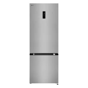 LG GL-B382DPZX 340 L 3 Star Wi-Fi Inverter Frost Free Double Door Refrigerator with Door Cooling  (Shiny Steel)