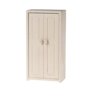 Maileg Wooden Closet, Mouse - Cream