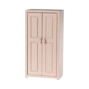 Maileg Wooden Closet, Mouse - Light rose