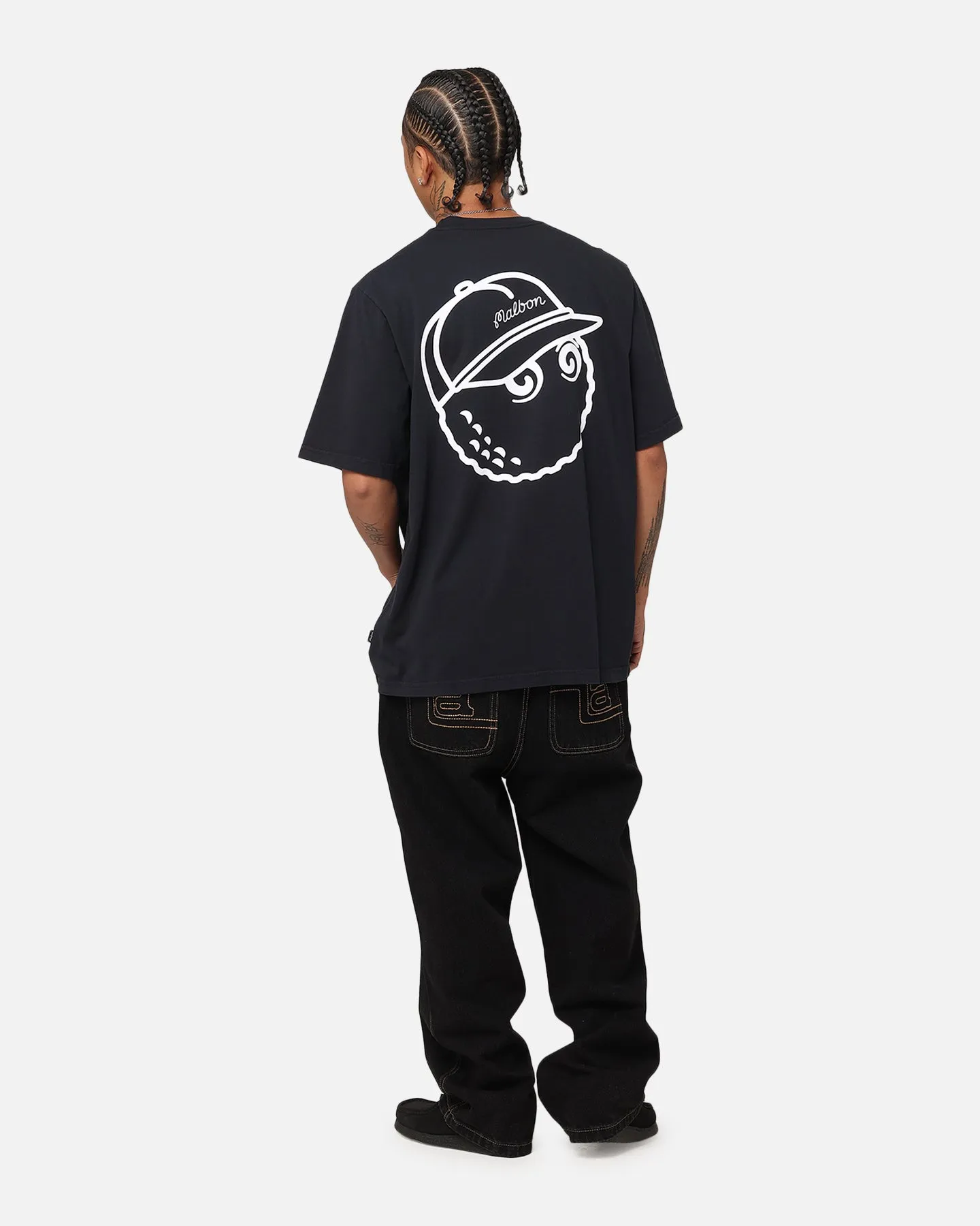 Malbon Baldwin Buckets Knockout T-Shirt Black