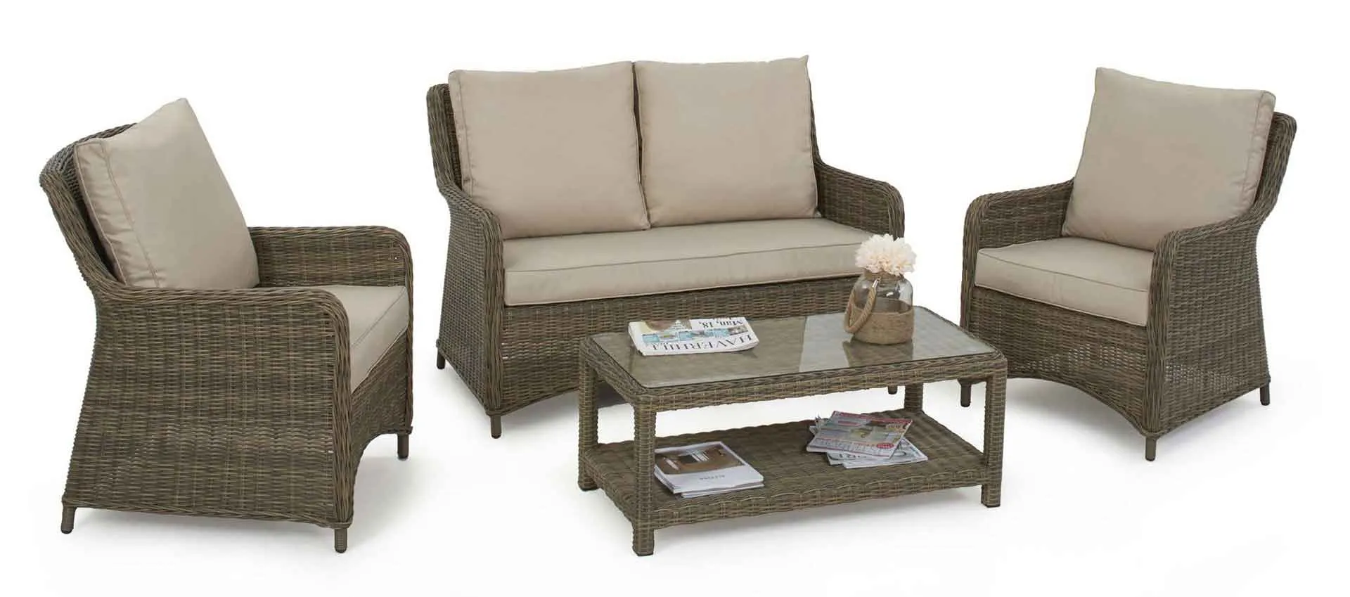 Maze Winchester Heritage Square Sofa Set