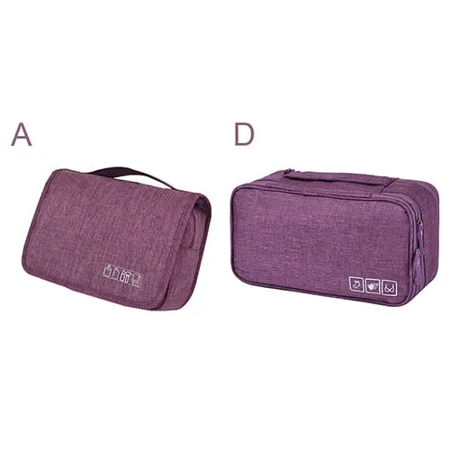 Men's Hanging Folding,Bath cosmetic Underwear Shoe Suitcase Accessories Organizer. Pouch Cable Wire charger Gadget Organizer Bag.