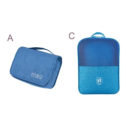 Men's Hanging Folding,Bath cosmetic Underwear Shoe Suitcase Accessories Organizer. Pouch Cable Wire charger Gadget Organizer Bag.