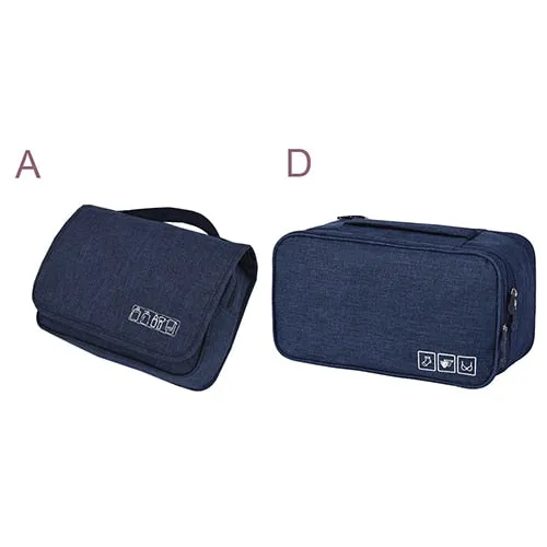 Men's Hanging Folding,Bath cosmetic Underwear Shoe Suitcase Accessories Organizer. Pouch Cable Wire charger Gadget Organizer Bag.