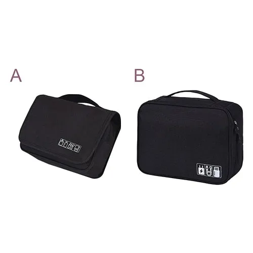 Men's Hanging Folding,Bath cosmetic Underwear Shoe Suitcase Accessories Organizer. Pouch Cable Wire charger Gadget Organizer Bag.