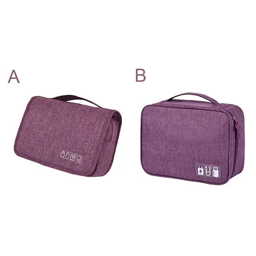 Men's Hanging Folding,Bath cosmetic Underwear Shoe Suitcase Accessories Organizer. Pouch Cable Wire charger Gadget Organizer Bag.