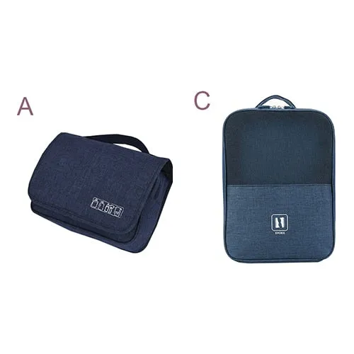 Men's Hanging Folding,Bath cosmetic Underwear Shoe Suitcase Accessories Organizer. Pouch Cable Wire charger Gadget Organizer Bag.