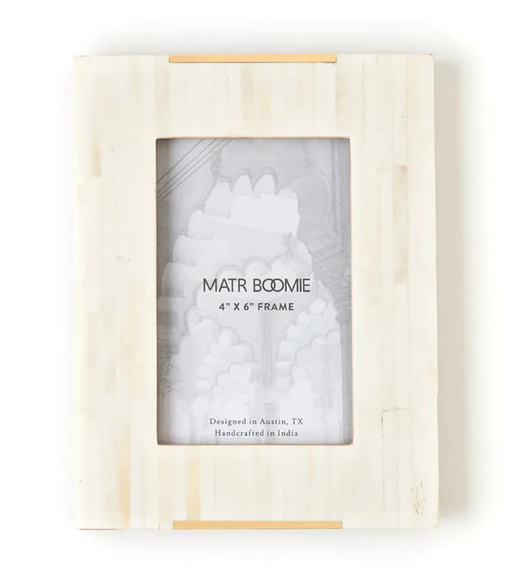 Mukhendu Carved Picture Frame - 4x6