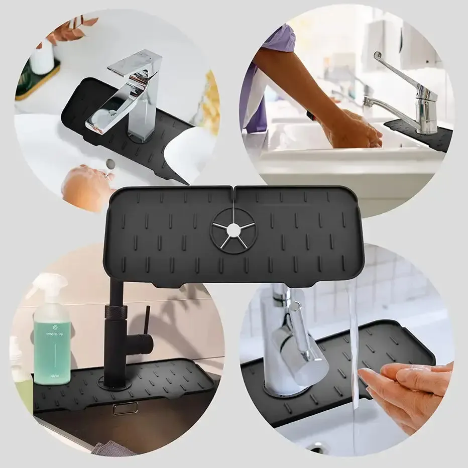 Non-Slip Kitchen Faucet Mat
