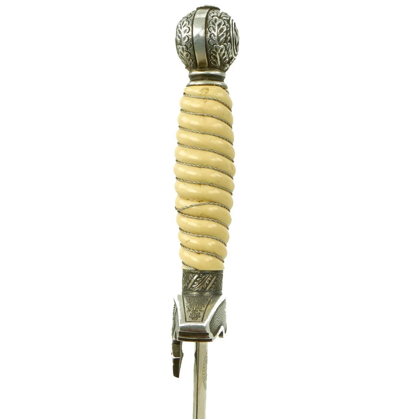 Original WWII German 2nd Model Luftwaffe Dagger by Paul Weyersberg with Belt Hanger