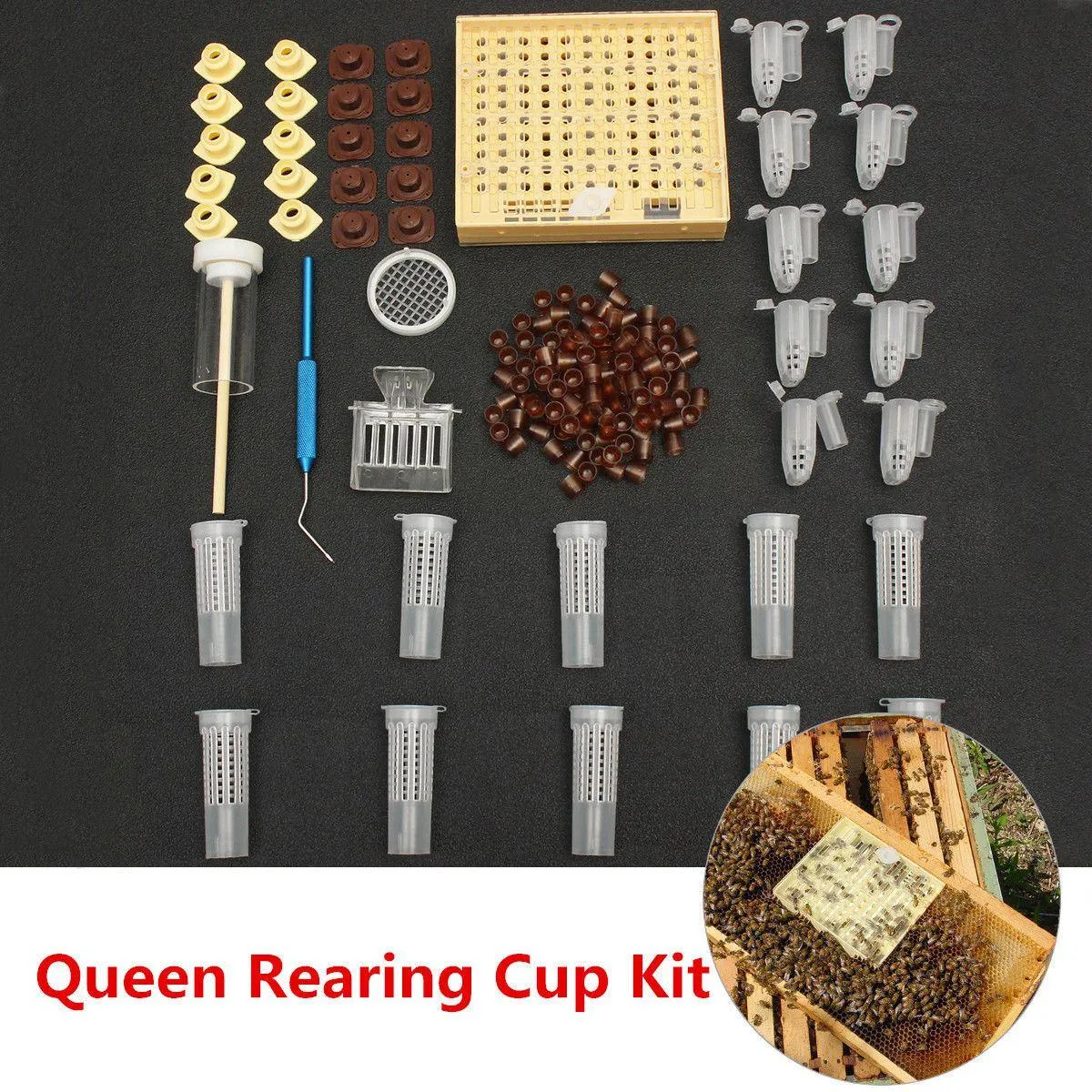 Queen Rearing Cultivating Catching 155 pcs Kit