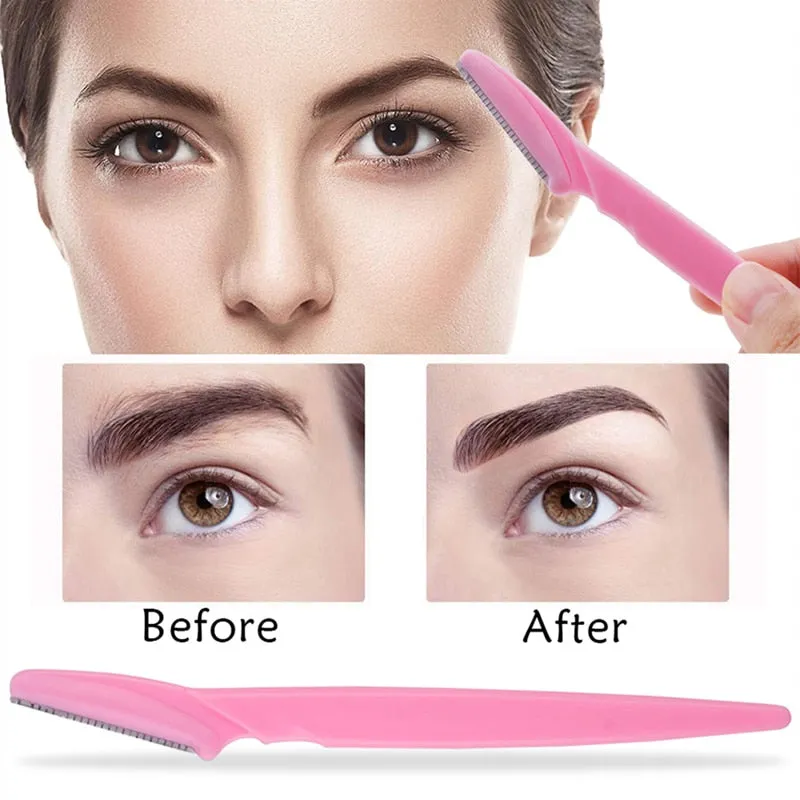 Safe Eye Brow Razor Face Body Eyebrows Shaping Knife