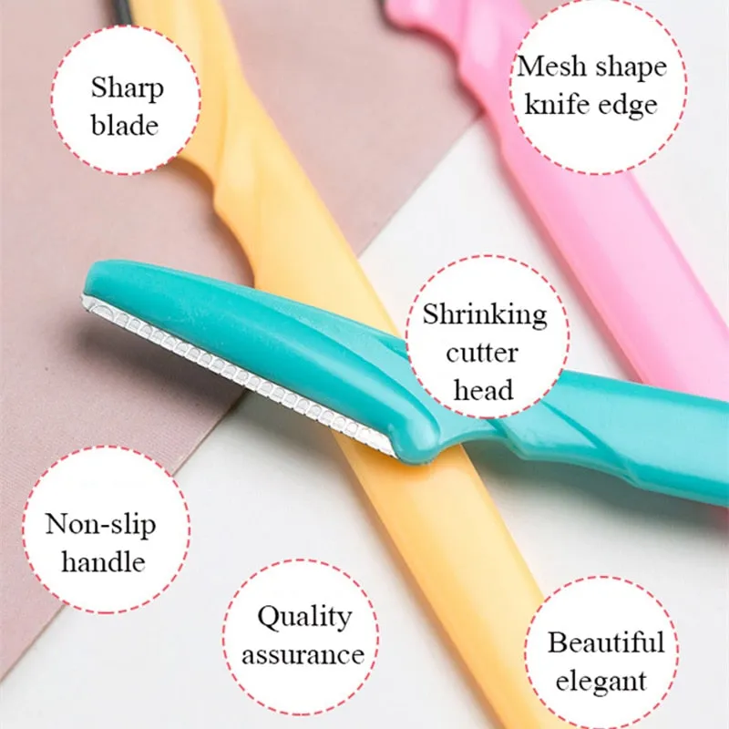 Safe Eye Brow Razor Face Body Eyebrows Shaping Knife
