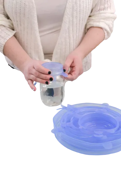 Silicone Bowl Covers- Set Of 6