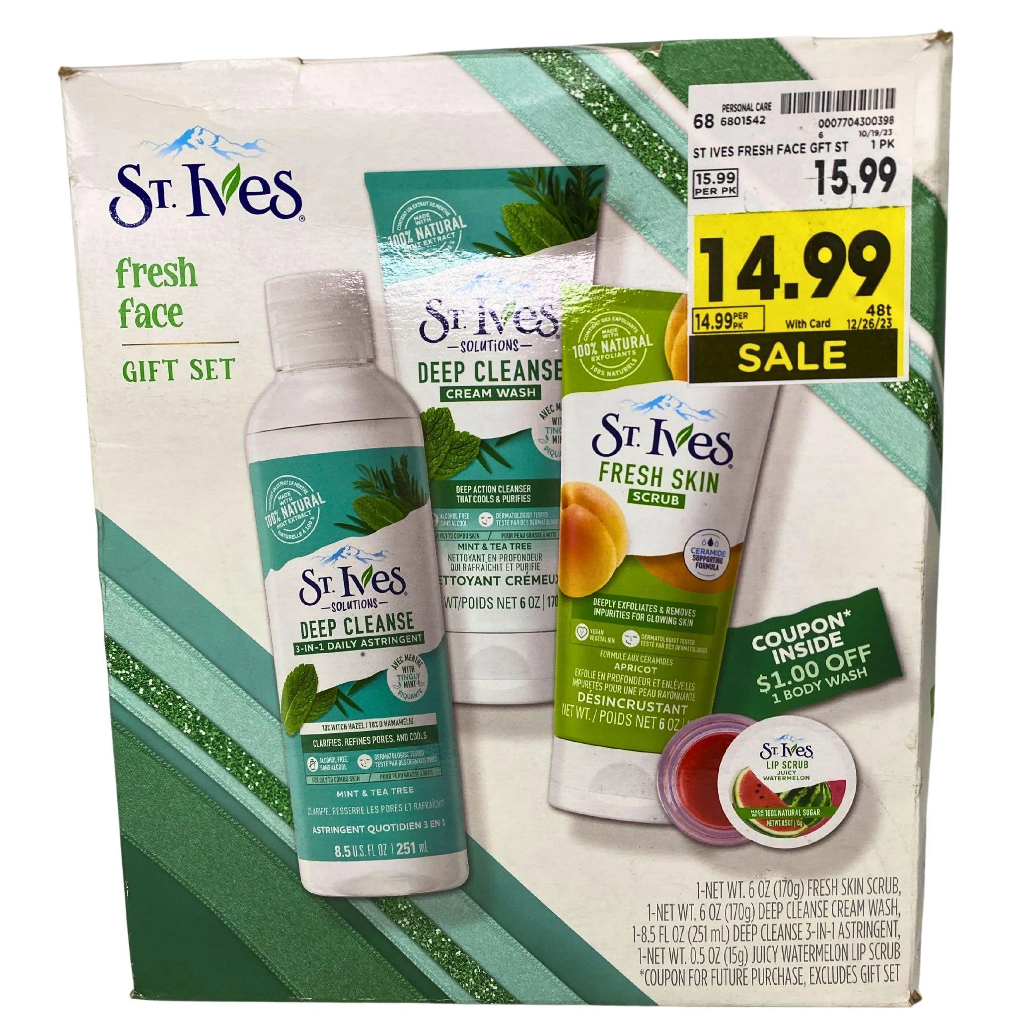 St Ives Fresh Face & Shower me with Love Gift Sets   Harrys Shave Set Assorted Mix (24 Pcs Lot)
