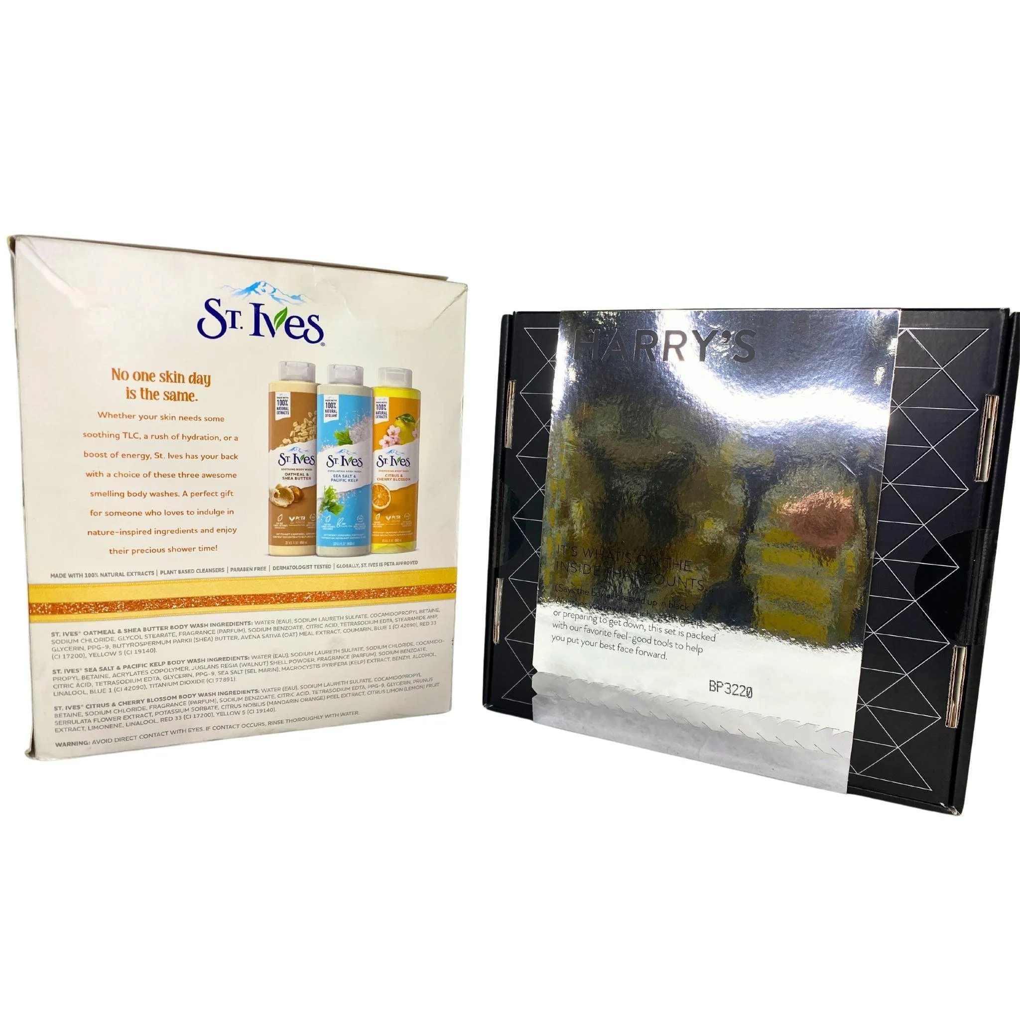 St Ives Fresh Face & Shower me with Love Gift Sets   Harrys Shave Set Assorted Mix (24 Pcs Lot)
