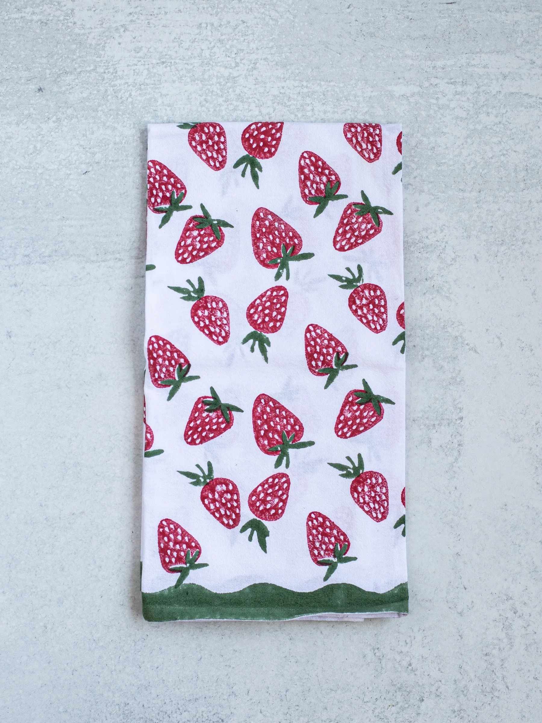 Strawberry Tea Towel