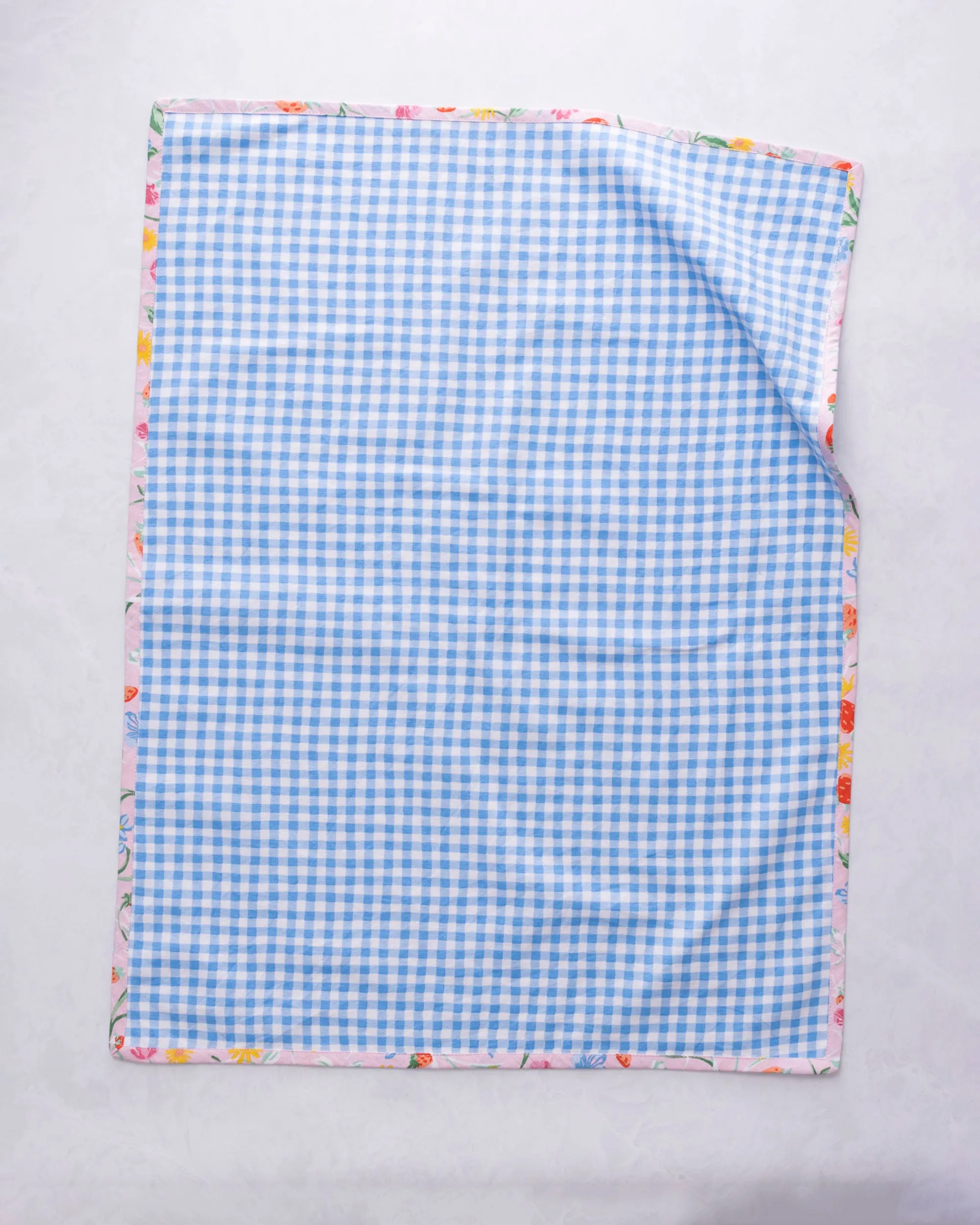 Strawberry Vines - Tea Towels Set Of 2 - Blush