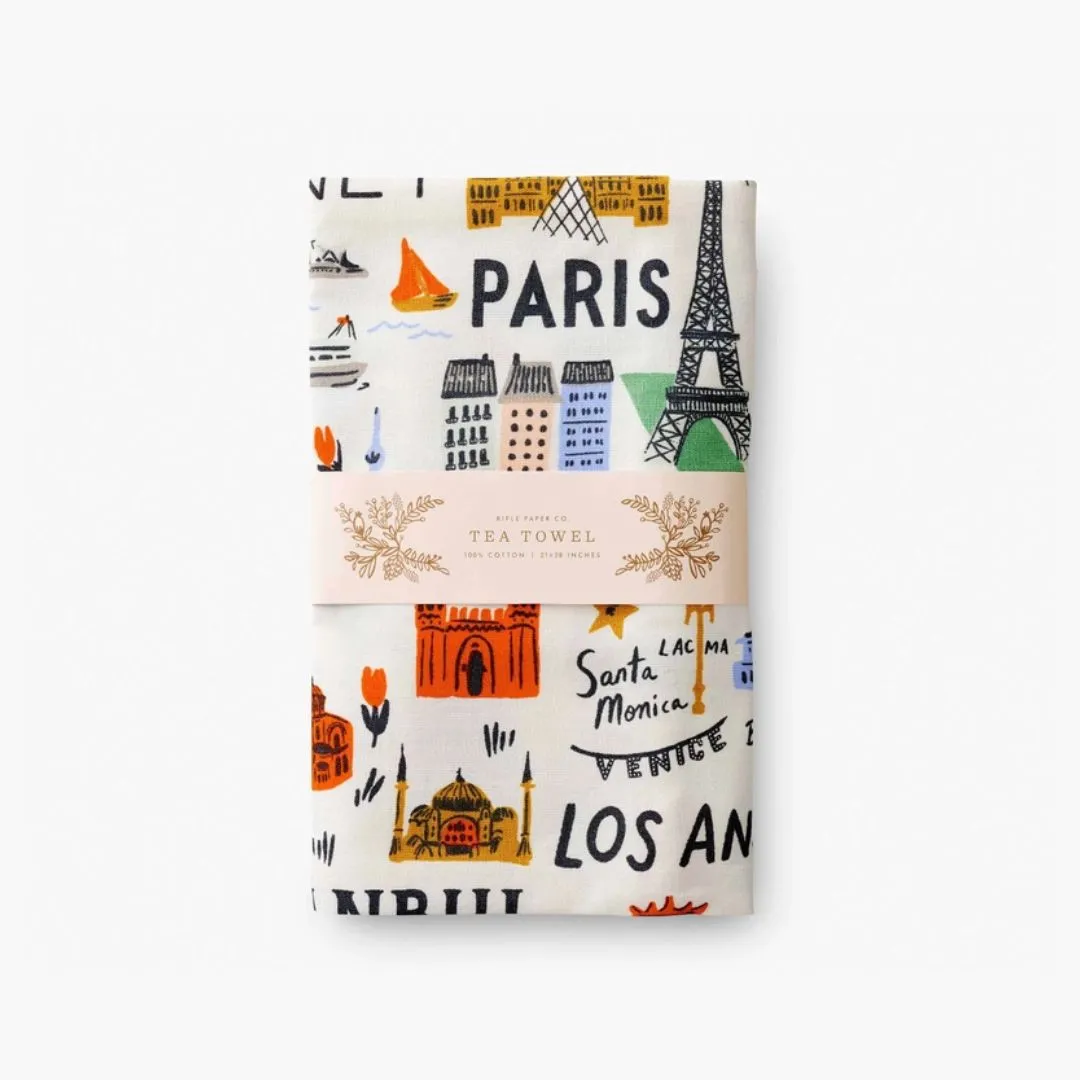 Tea Towel (Bon Voyage)