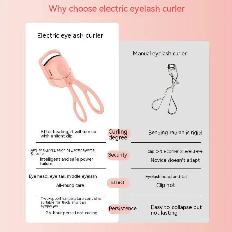 Thermal Eyelash Curler Makeup Tools