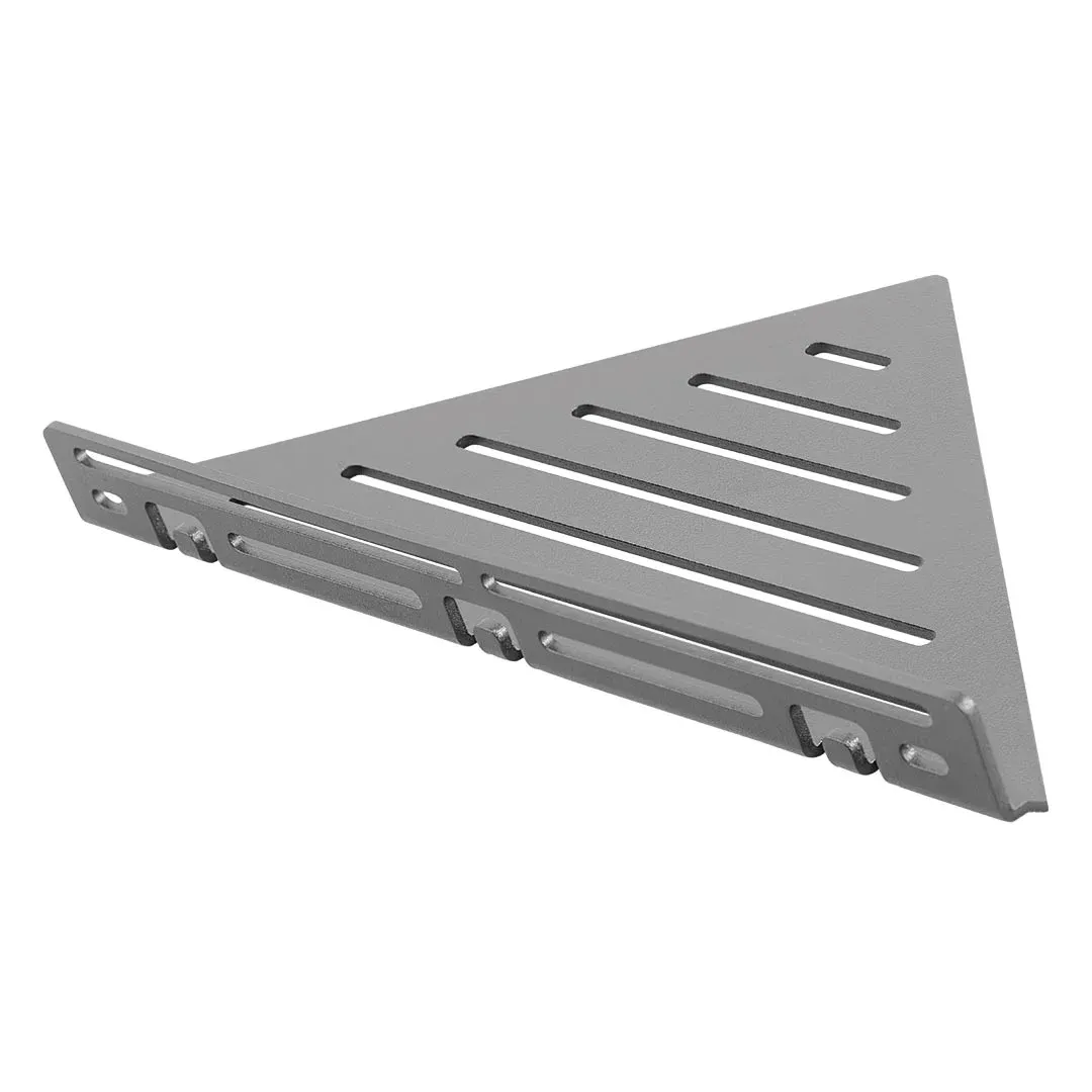 TI-SHELF Triangular Corner Shelf (Line) with Lip