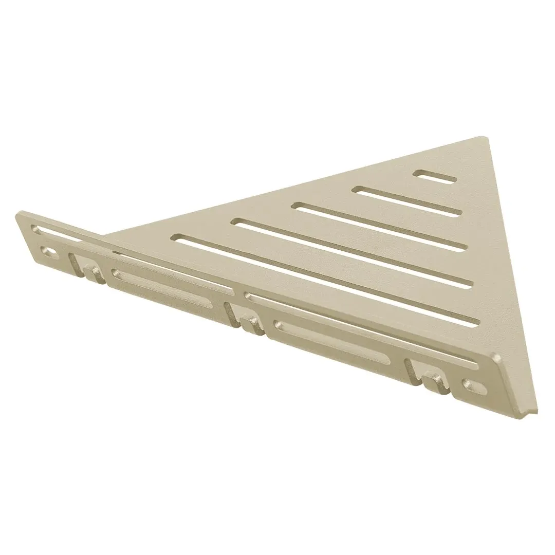 TI-SHELF Triangular Corner Shelf (Line) with Lip
